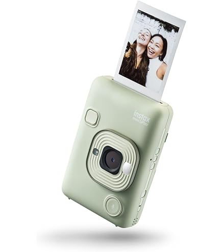 Fujifilm Câmera instantânea híbrida Mini LIPLAY INSTAX – Branco